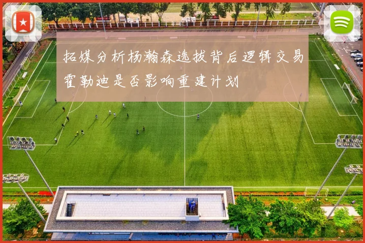拓媒分析杨瀚森选拔背后逻辑交易霍勒迪是否影响重建计划